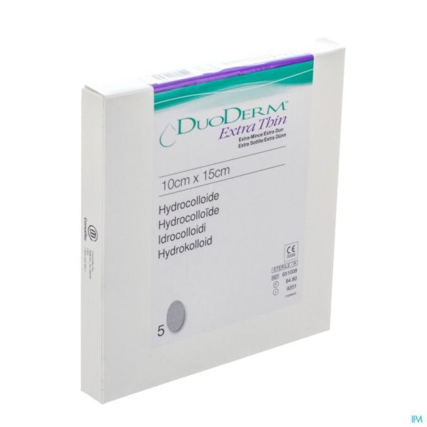 Duoderm Extra Fin 10x15 651008 5 Pièce