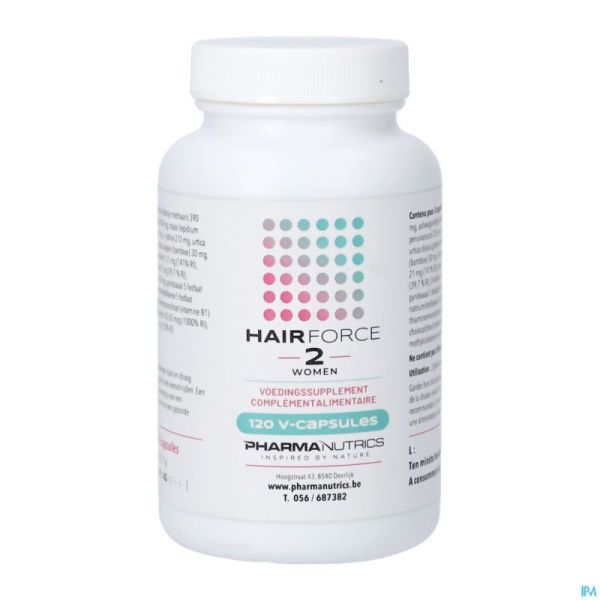 Hair Force 2 Women V-caps 120 Pharmanutrics