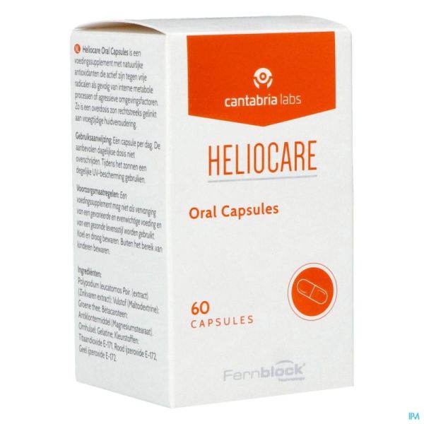 Heliocare Oral 60 Gélules 