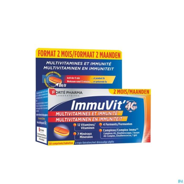 Immunvit 4g Senior Comprimés 60 Promopack