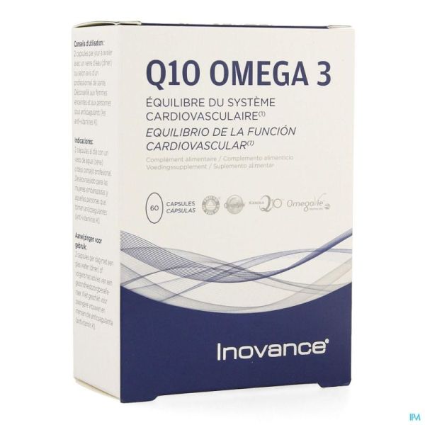 Inovance Q10 Omega 3 60 Gélules