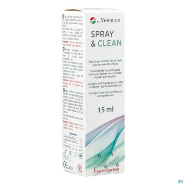 Menicare Spray&clean Flacon 15ml