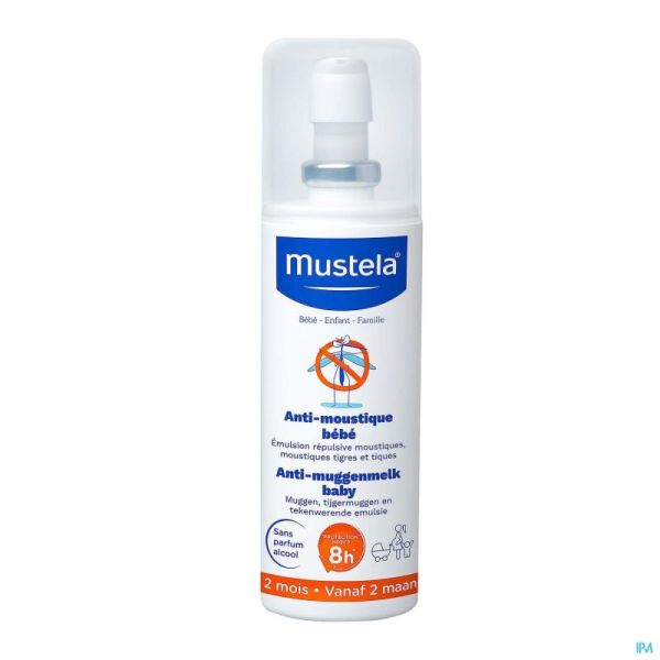 Mustela Lotion Antimoustiques pour Bébé 100ml