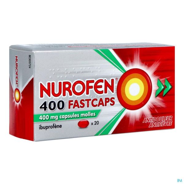 Nurofen 20 Fastcaps 400 Mg