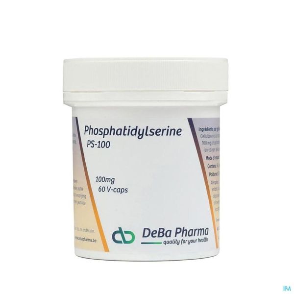 Phosphatidyl Serine Deba 60 V-gélules 100 M