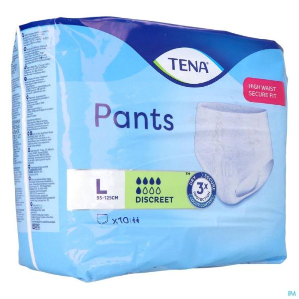 Tena Pants Discrete Large 793300 10 Sachets