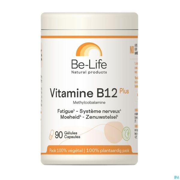 Vitamine B12 Plus Be Life Gélules 90