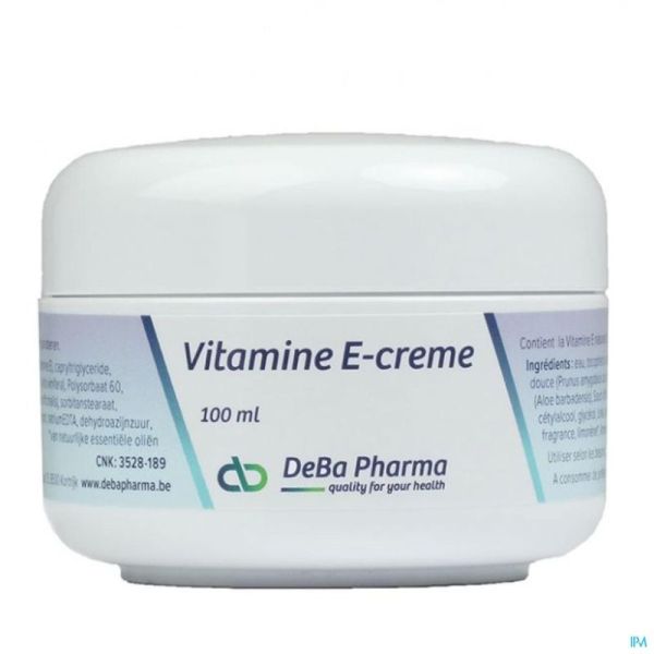 Vitamine E Crème  100ml Deba