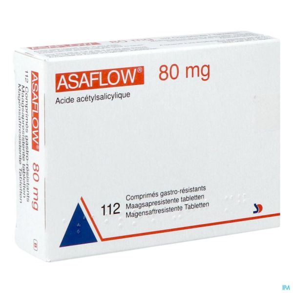 Asaflow 112 Comprimés 80 Mg