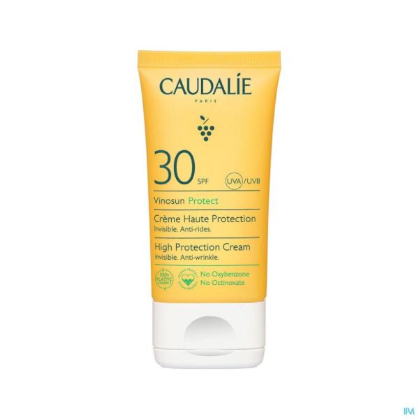 Caudalie Vinosun Crème Haute Protection Ip30 50ml Prix Permanent