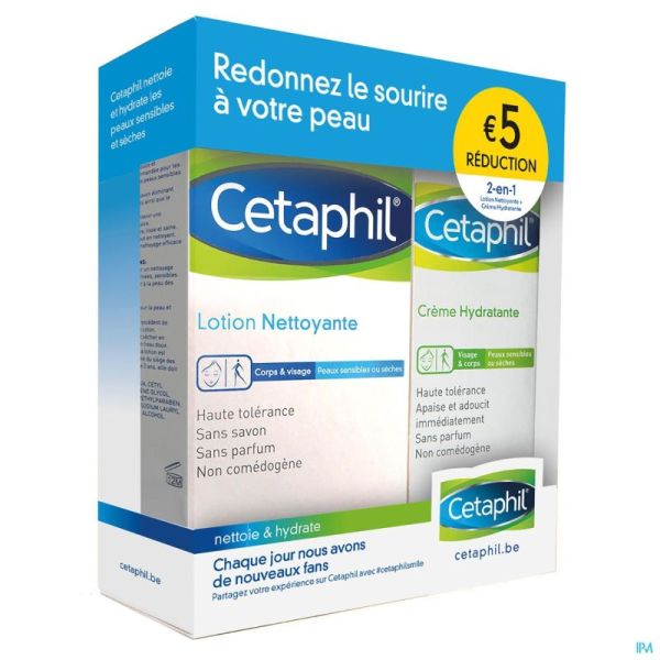 Cetaphil Promopack Peaux Sensibles + Seches Fr