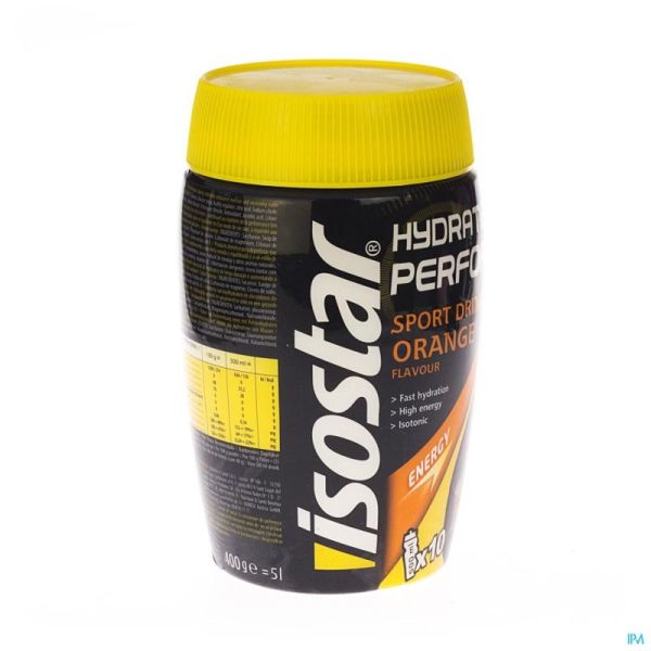 Isostar Orange Poudre 400g 