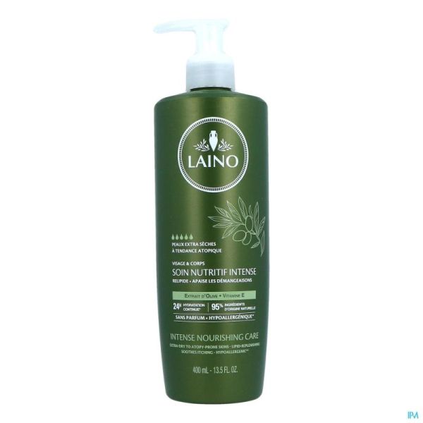 Laino Lait Nutritif Intense Olive Flacon Pompe 400ml