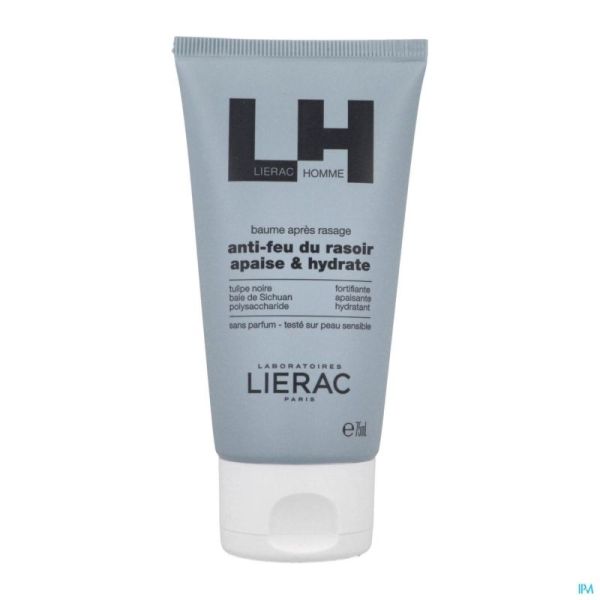 Lierac Homme Baume Apaisant Après Rasage Tube 75ml