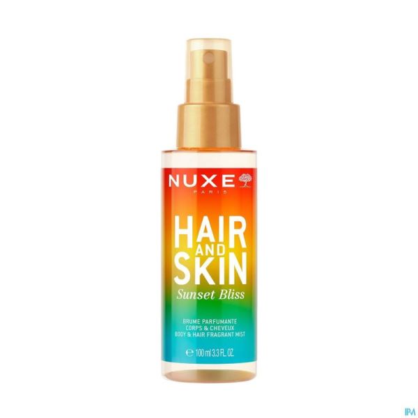 Nuxe Hair & Skin Mist Sunset Bliss 100ml Prix Permanent