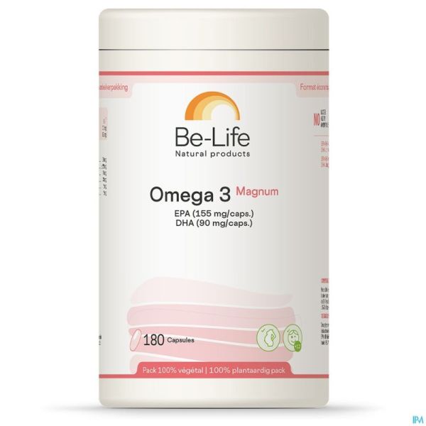 Omega 3 Magnum 180 Gélules. Omm1