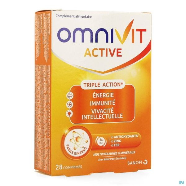 Omnivit Active Comprimés 28