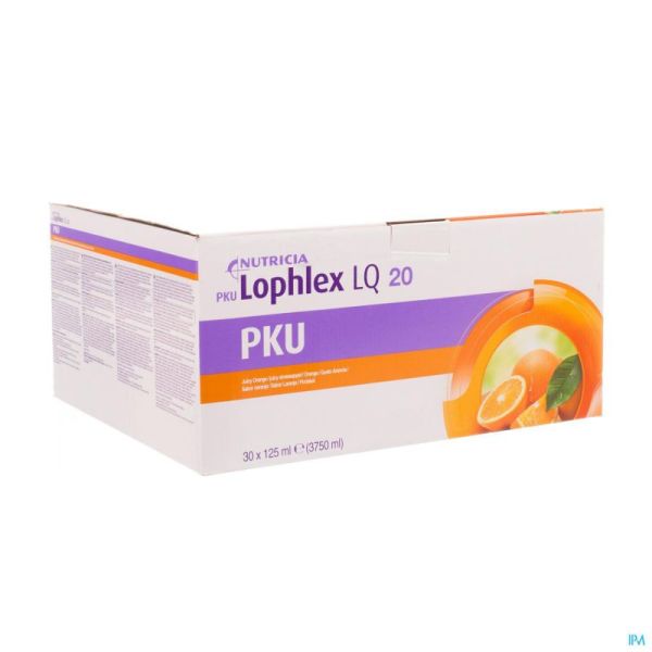 Pku Lophlex Lq 20 Juicy Orange 30x125ml