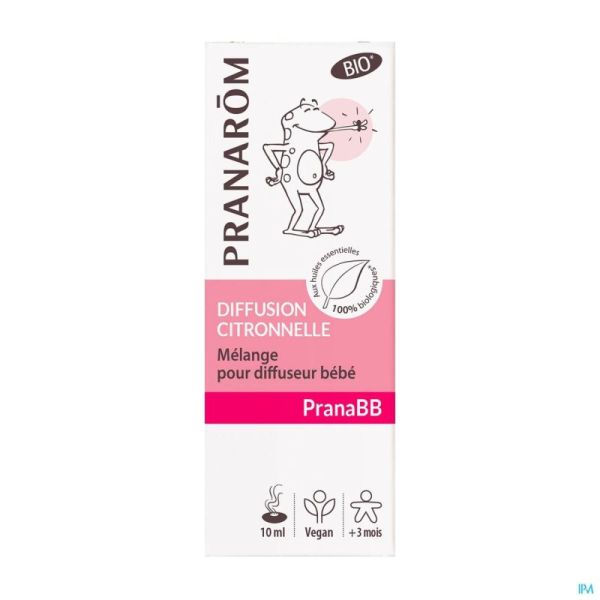 Pranabb Citronella Melange Diffuseur Bébé 10ml