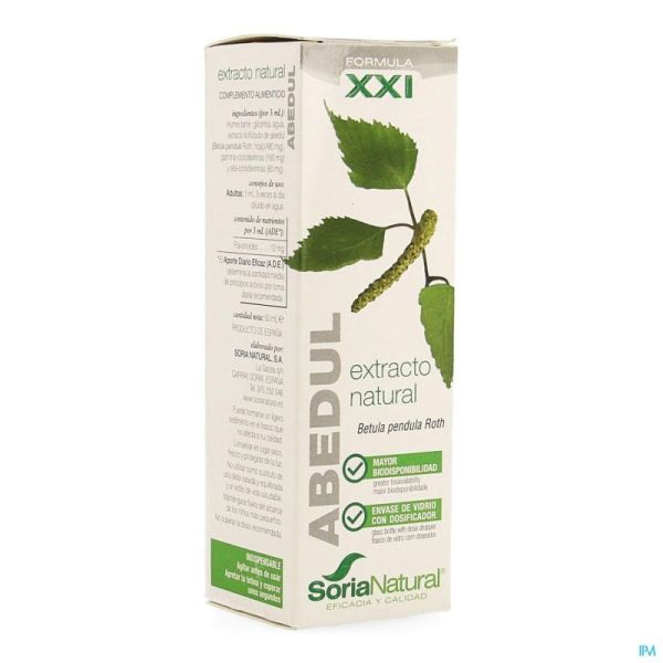 Soria Betula Pendula Xxi Extr.flacon. 50ml