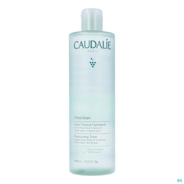 Caudalie Vinoclean Lotion Tonique Hydratante 400ml Prix Permanent