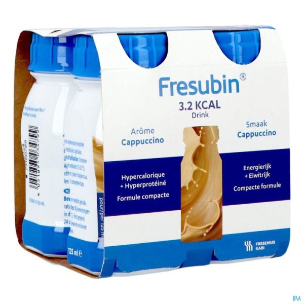 Fresubin 3.2kcal Drink Cappucino 4x125ml