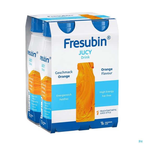 Fresubin Jucy Drink Orange 4x200 Ml