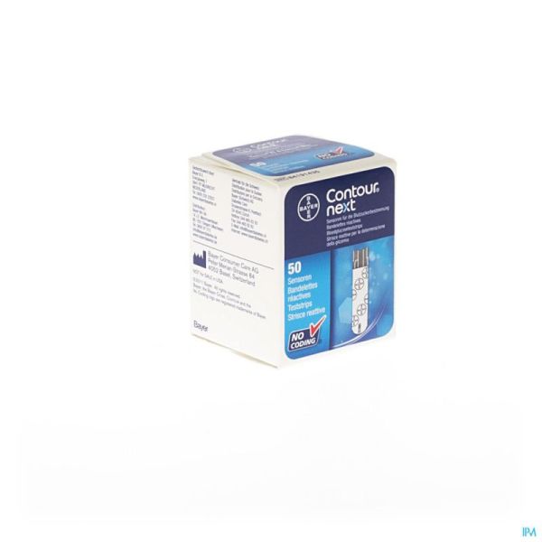 Glucometre Bayer Contour Next 50 Tests