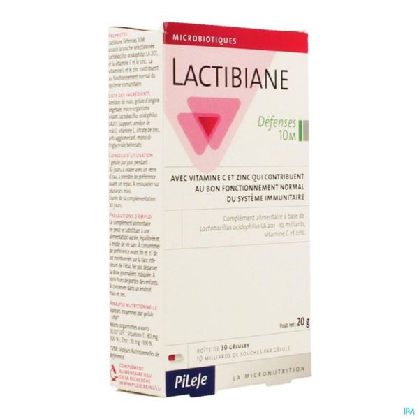 Lactibiane Defense 30 Gélules