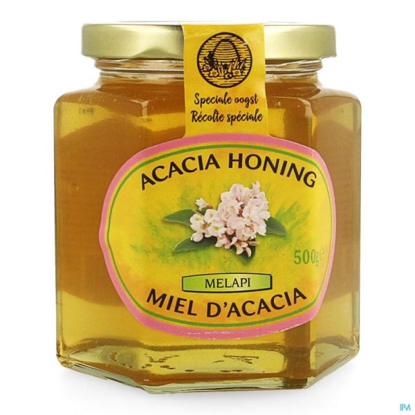 Melapi Miel Acacia Liquide 500 G