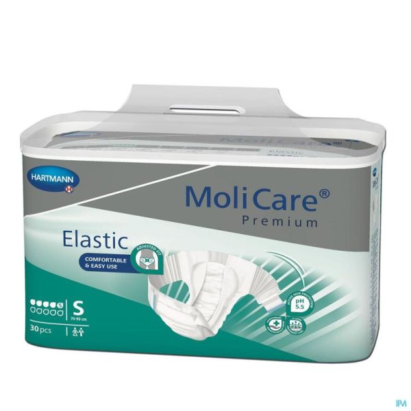 Molicare Premium Elastic 5 Gouttes Small 30 Langes