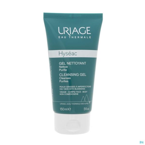Uriage Hyseac Gel Nettoyante Doux Peaux Grasses et Mixtes