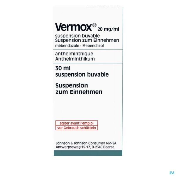 Vermox Susp 30 Ml