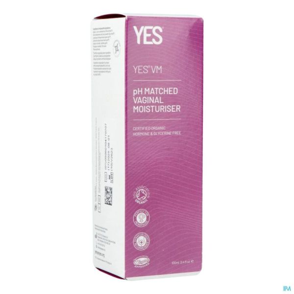 Yes Vm Gel Vaginal Hydratant Organique 100ml