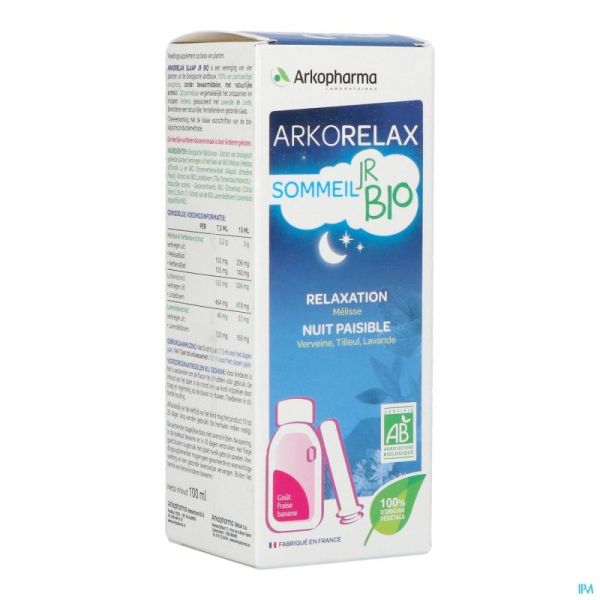 Arkorelax Junior Sommeil Bio 100ml