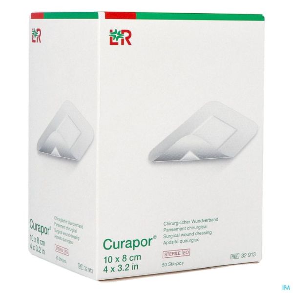 Curapor Ster 10x8cm 32913 50 St 