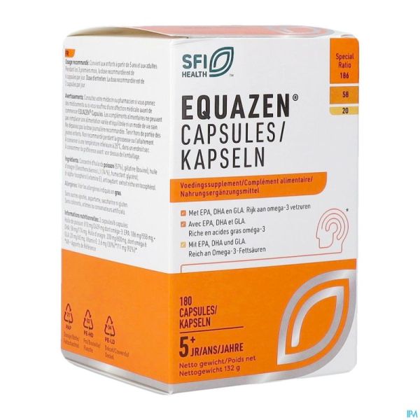 Equazen Omega 3/6 Caps 180