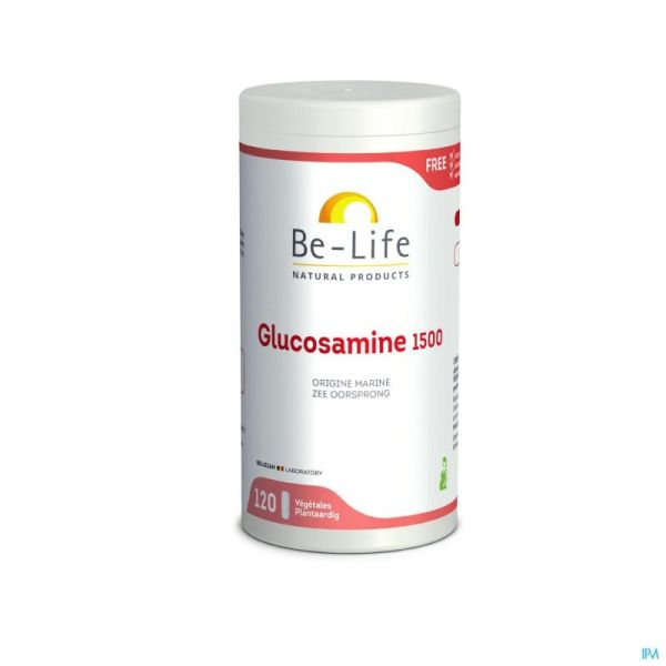Glucosamine 1500 Be Life Gélules 120