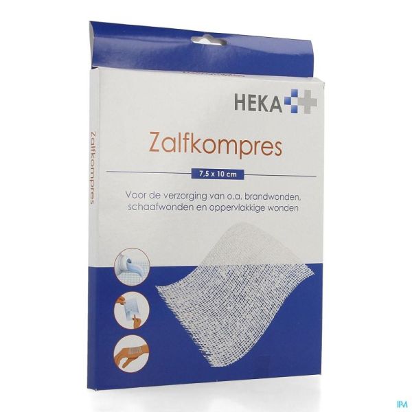 Hekapres Compresse Grasse 7,5x10cm 6