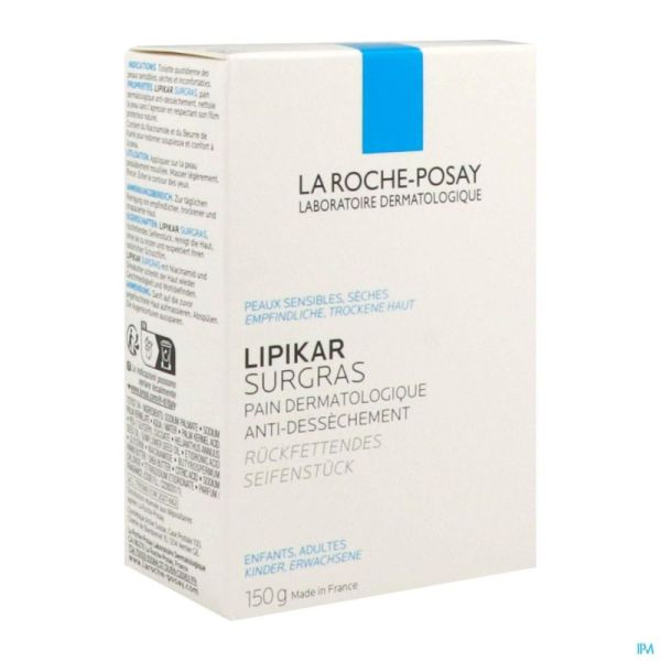 La Roche Posay Lipikar Pain De Toilette Surgras