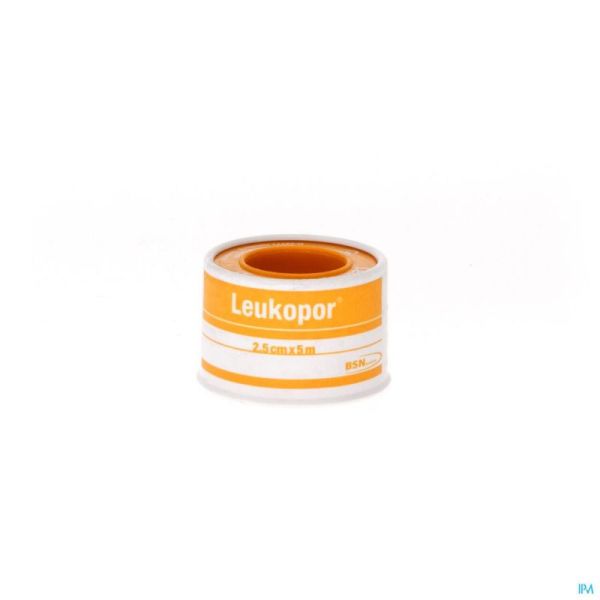 Leukopor Nr 2472 5mx2,5cm 1 Pièce