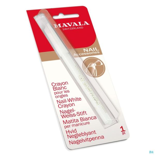 Mavala ongles crayon blanc