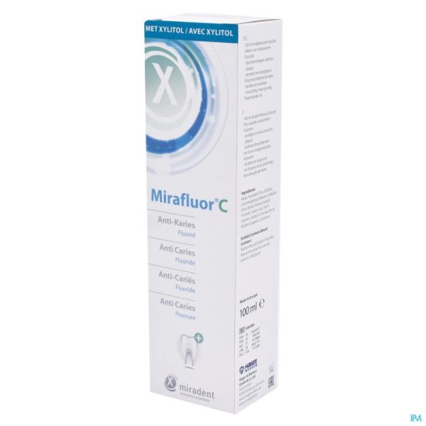Miradent Mirafluor C Dentifrice 100ml 