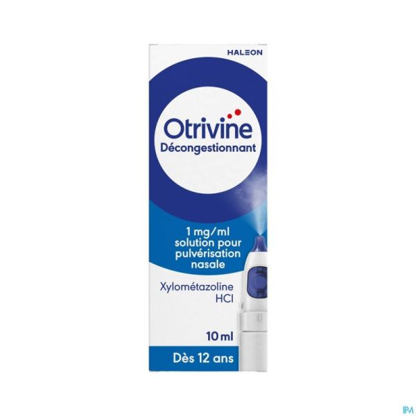 Otrivine Décongestionnant 1mg/ml Spray 10ml