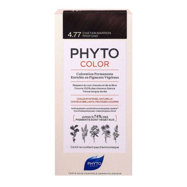 Phytocolor 4.77 Chatain Marron Profond
