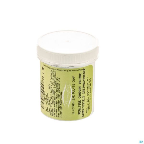 Zoethoutwortel Pdr Samengesteld 100g Fag