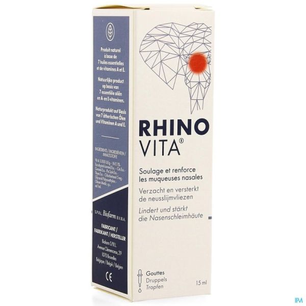 Rhinovita New Gouttes 15 Ml