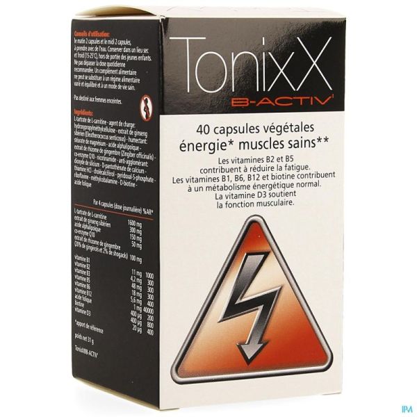 Tonixx B-activ Comprimés 40 