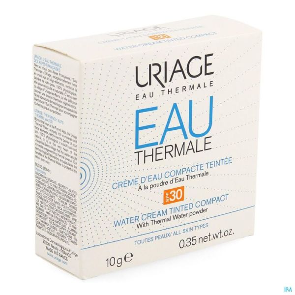 Uriage Eau Thermale Crème Eau Compriméspdr Teintée Ip30 10g