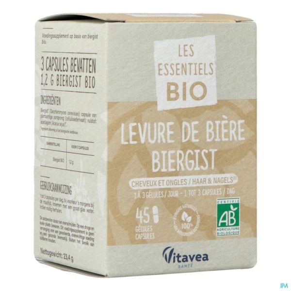 Vitavea Levure Biere Bio Gélules 45